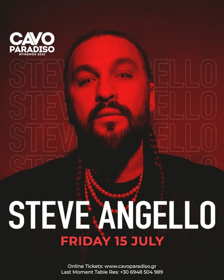 Cavo Paradiso club on Mykonos presents Steve Angello
