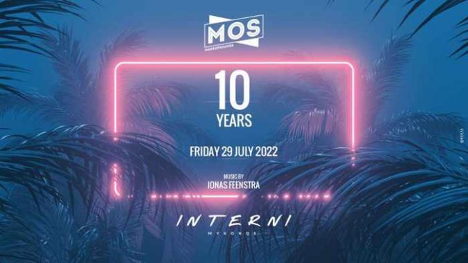 July 29 Interni Mykonos Made of Sounds 10th anniversary party