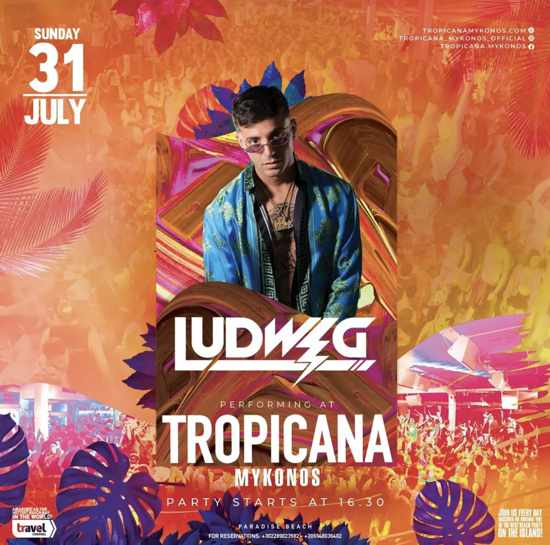 July 31 Ludwig at Tropicana club