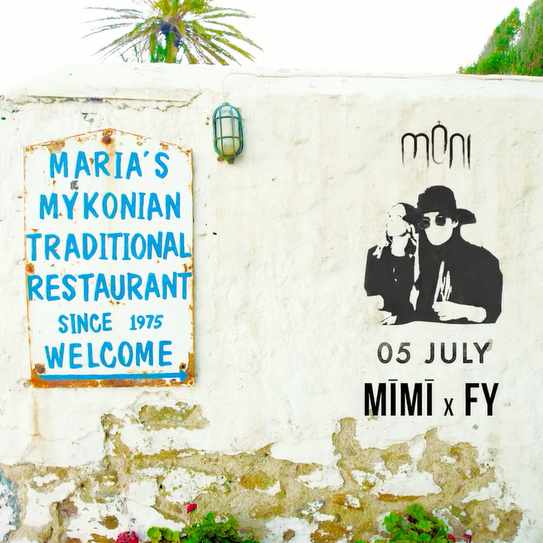 July 5 Moni club on Mykonos presents Mimi and FY