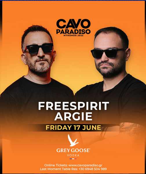 June 17 DJs at Cavo Paradiso Mykonos