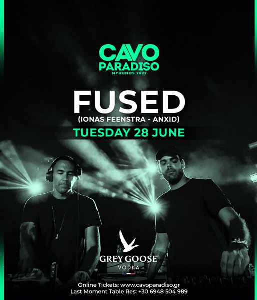 June 28 DJ show at Cavo Paradiso Mykonos