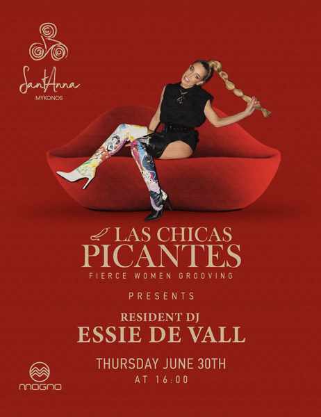 June 30 SantAnna beach club presents DJ Essie De Vall