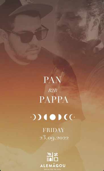 September 23 Alemagou Mykonos presents DJs Pan and Pappa