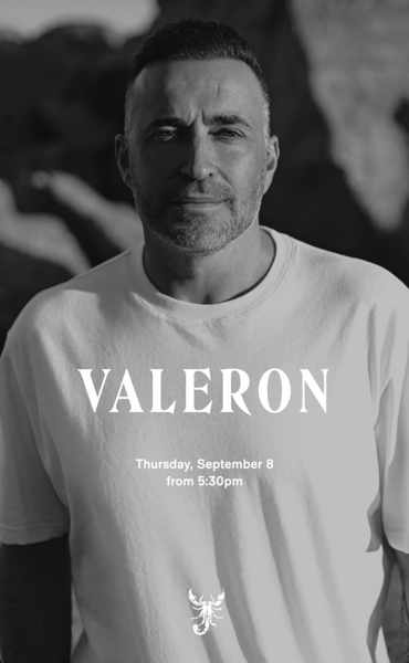 September 8 Scorpios presents Valeron