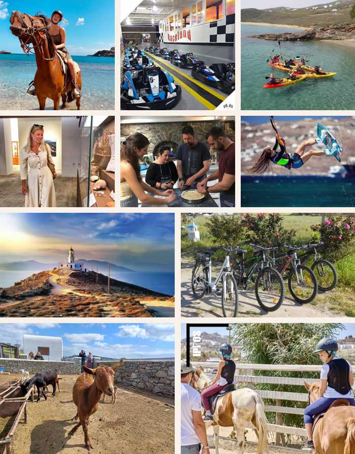 Activities and tours available on Mykonos in 2022