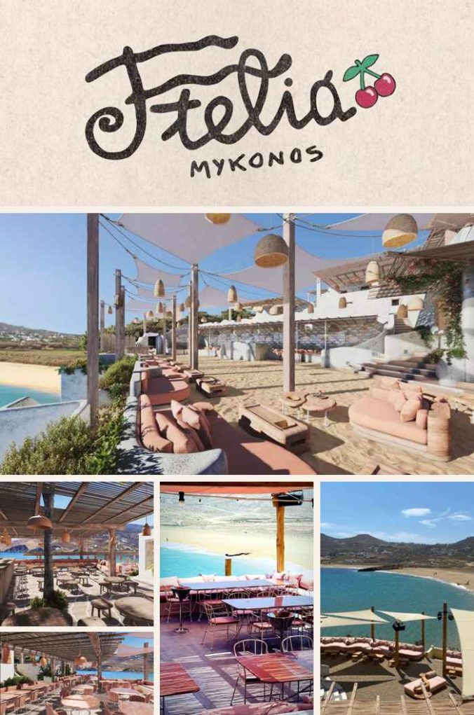 Ftelia Pacha Mykonos beach club on Mykonos