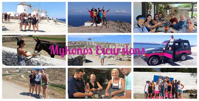 Mykonos Excursions tours and activities on Mykonos