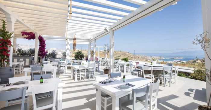  Alesta restaurant on Mykonos