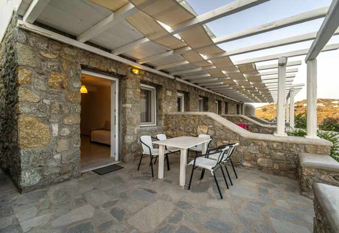 Patios at Anius Mykonos Apartments