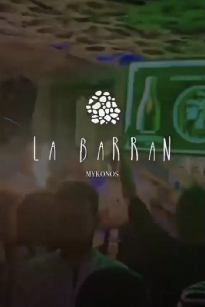 La Barran bar on Mykonos