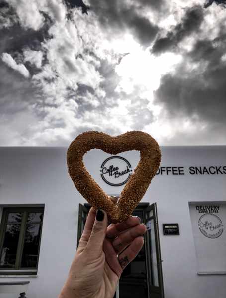 Coffee Break cafe on Mykonos