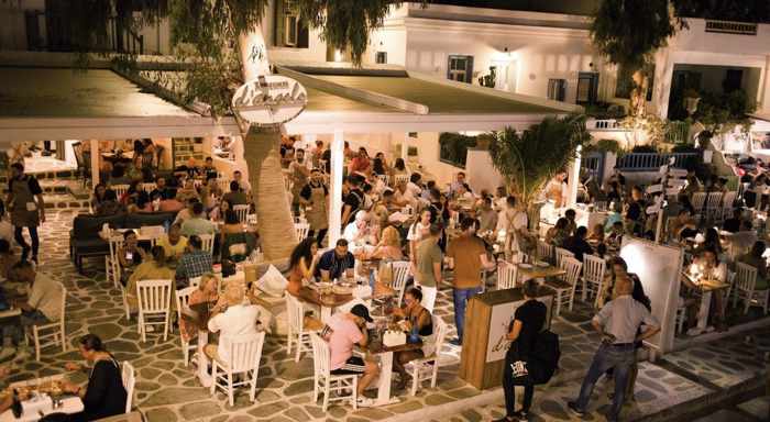 D'Angelo Restaurant on Mykonos