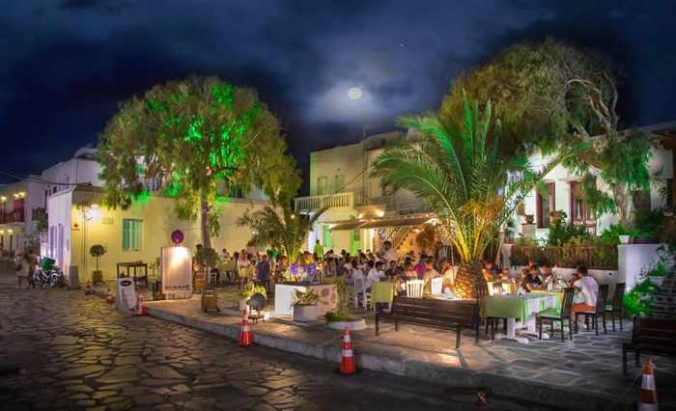 Streetview photo of D' Angelo Restaurant on Mykonos