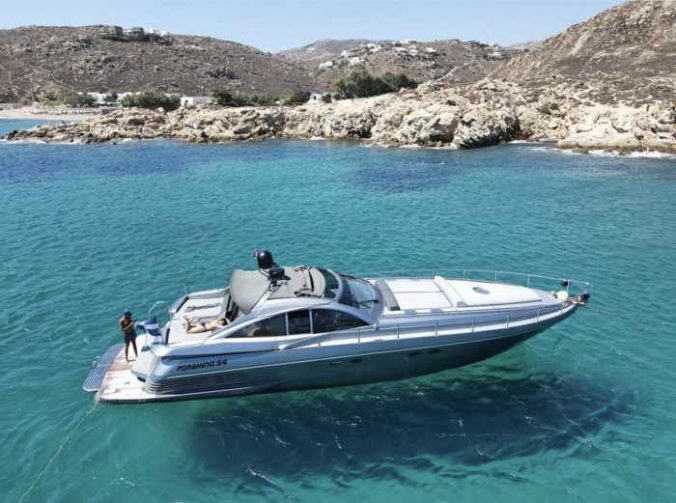 Mykonos Boat Trips Pershing 54 yacht