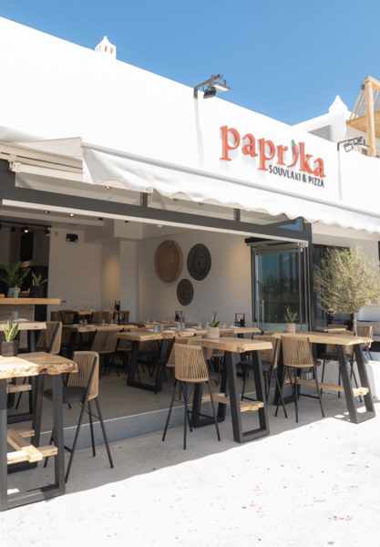 Paprika Souvlaki & Pizza in Drafaki on Mykonos
