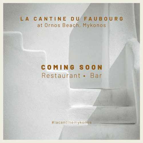 Social media post announcing the summer 2022 opening of La Cantine du Faubourg