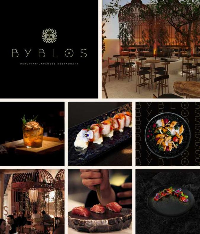 Byblos restaurant on Mykonos