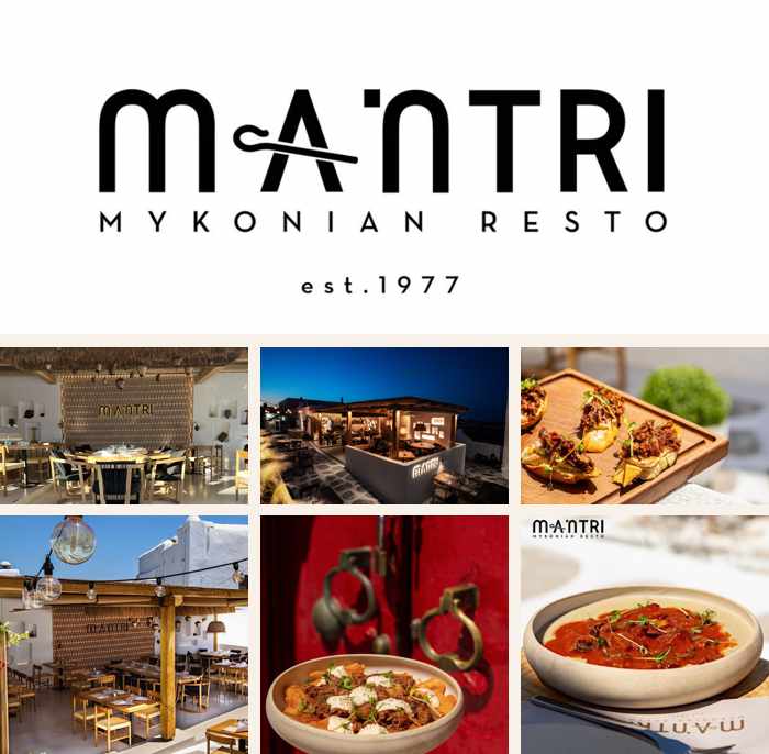 Mantri Mykonian Resto on Mykonos