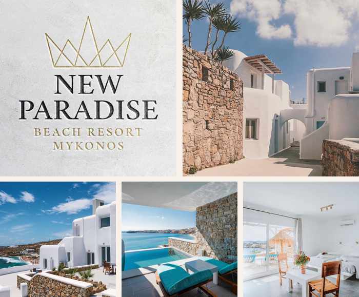 New Paradise Beach Resort on Mykonos