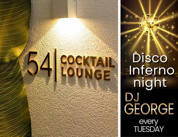 Disco Inferno Night at 54 Cocktail Lounge on Mykonos