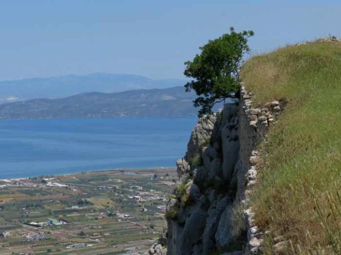 View from Acrocorinth Castle