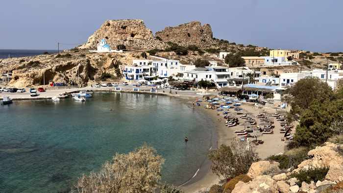 Finiki village on Karpathos island