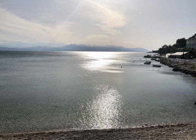 Gulf of Corinth view from Loutraki