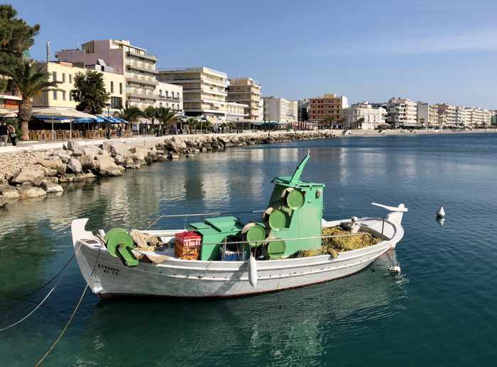 fishing boat at Loutraki