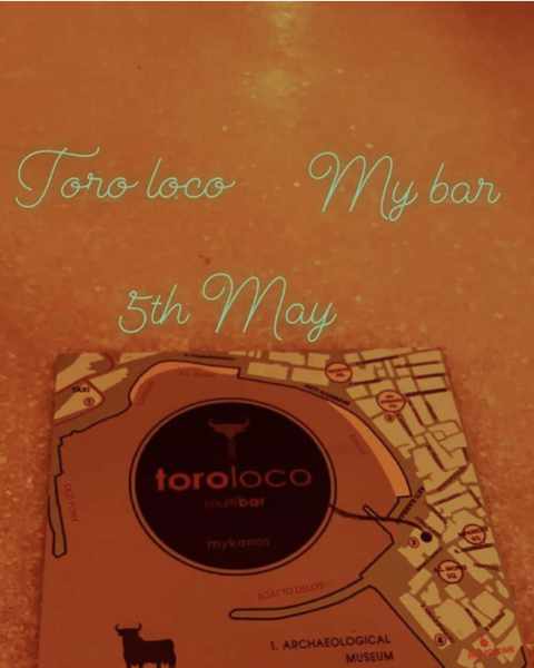 Toro Loco My Bar on Mykonos