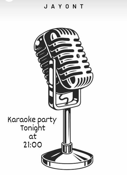 Karaoke party at Jayont restaurant on Mykonos
