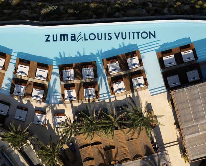 Zuma Mykonos partners with Louis