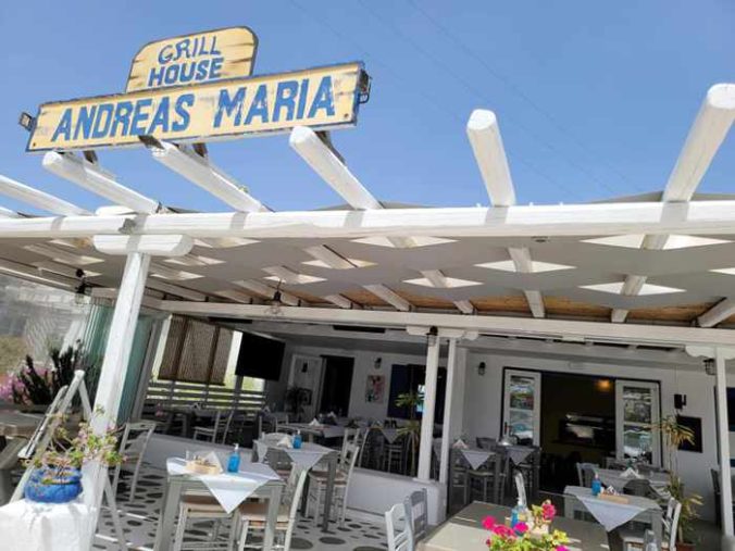 Andreas Maria Grill House on Mykonos