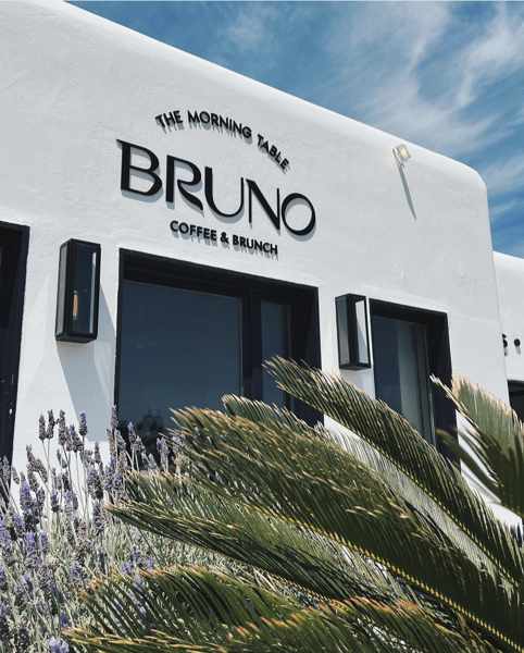 Bruno Coffee & Brunch Mykonos seen in a photo from the restaurants social media pages