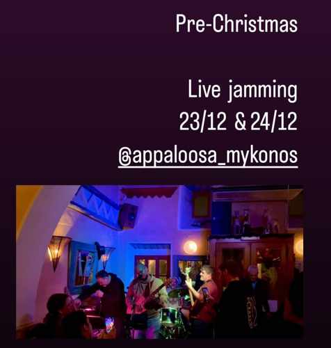 Appaloosa restaurant and bar on Mykonos