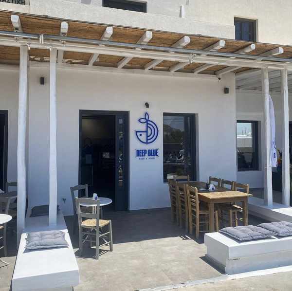 Deep Blue Fish & Sushi on Mykonos