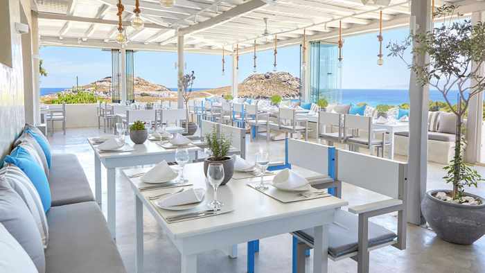 Frasko restaurant in Mykonos