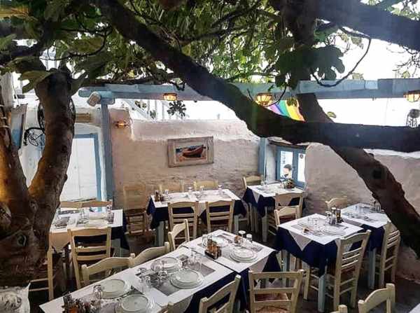 Kounelas Fish Tavern on Mykonos