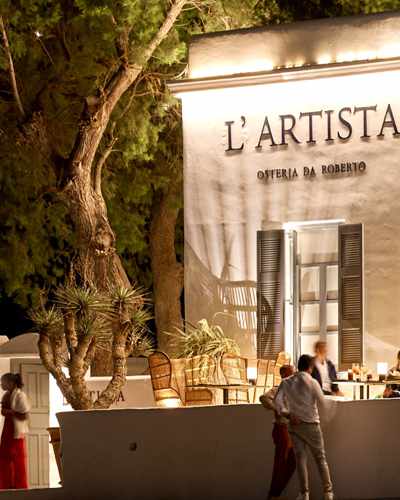 L'Artista Osteria Da Roberto on Mykonos