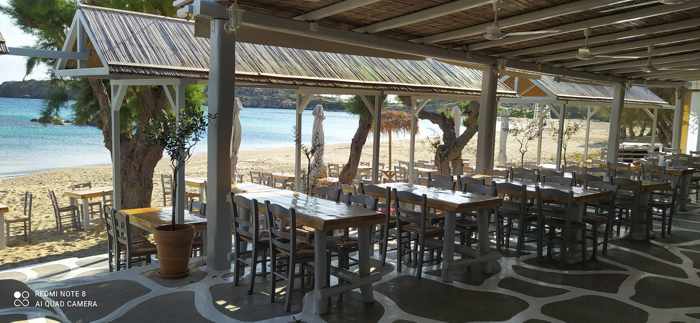Tasos Taverna on Mykonos