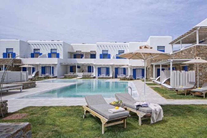 Villa Del Sol hotel on Mykonos